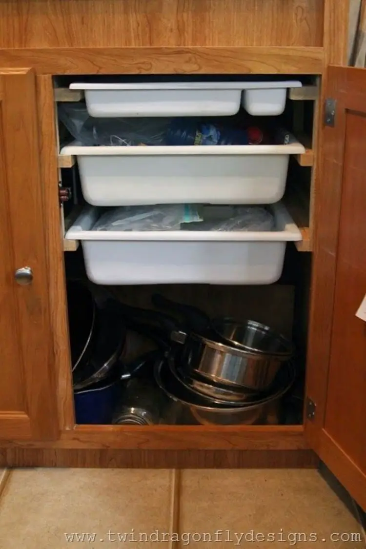 under cabinet space saver