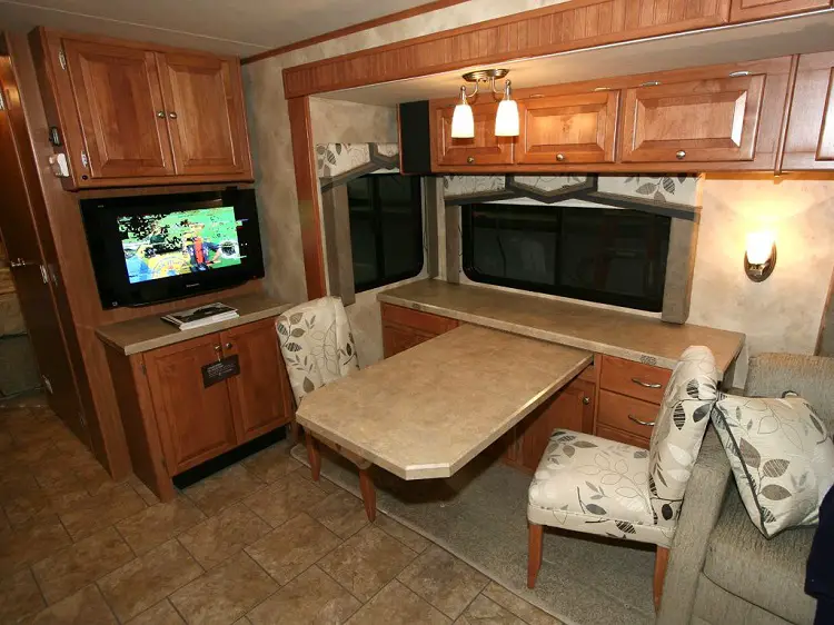 ideas for table and kitchen in rvs